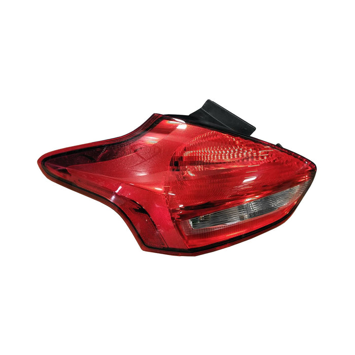 2015-2018 Ford Focus Driver Side Tail Light Assembly Led Hatchback - FO2800240-Partify-Painted-Replacement-Body-Parts