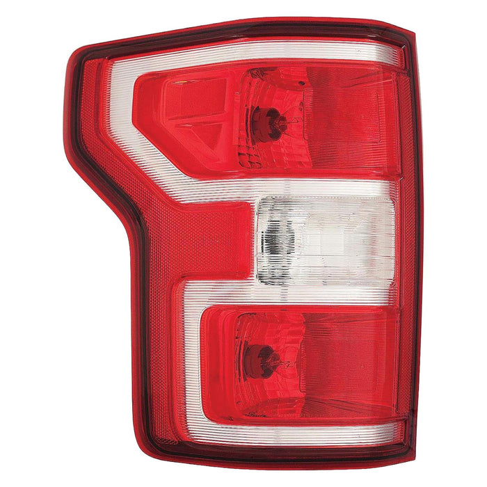 2018-2020 Ford F-150 Driver Side Tail Light Assembly Bulb Type - FO2800265-Partify-Painted-Replacement-Body-Parts