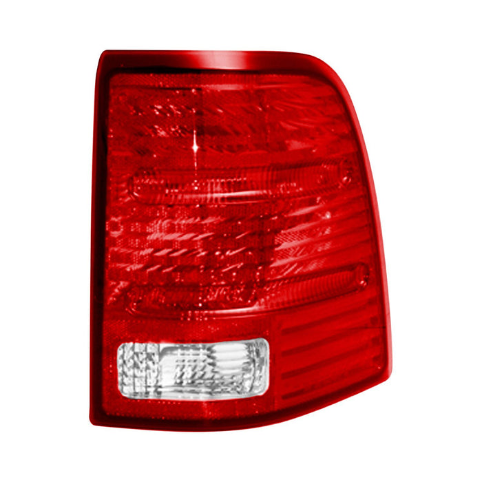 2002-2005 Ford Explorer Eddie Bauer/Limited/NBX/XLS/XLS Sport/XLT/XLT Sport Passenger Side Tail Light Assembly W/O Bulbs Or Sockets - FO2801159-Partify-Painted-Replacement-Body-Parts