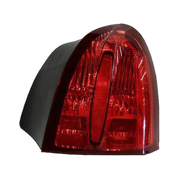 1998-2002 Lincoln Town Car Base/Cartier/Cartier L Passenger Side Tail Light Assembly - FO2801172-Partify-Painted-Replacement-Body-Parts
