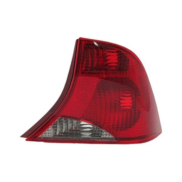 2002-2003 Ford Focus Passenger Side Tail Light Assembly W/O Bulb Or Socket 3-Bulb Lamp W/ Trim 4 Door Sedan - FO2801187-Partify-Painted-Replacement-Body-Parts
