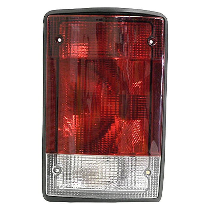 0-2014 Ford E-150/E-150 Club Wagon/E-250/E-350 Club Wagon/E-350 Super Duty/Excursion Passenger Side Tail Light Assembly W/O Harness - FO2801190-Partify-Painted-Replacement-Body-Parts