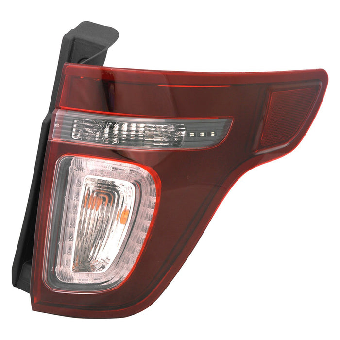 2013-2015 Ford Explorer Sport Passenger Side Tail Light Assembly Level 3 - FO2801230-Partify-Painted-Replacement-Body-Parts