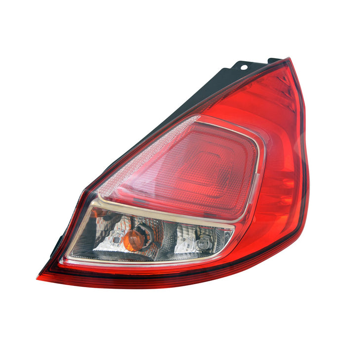2014-2018 Ford Fiesta Passenger Side Tail Light Assembly Hatchback - FO2801236-Partify-Painted-Replacement-Body-Parts