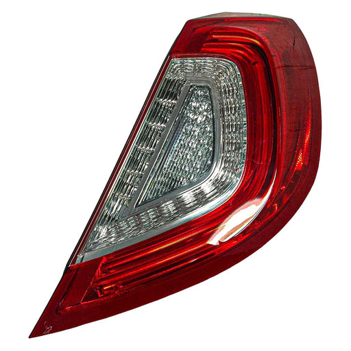 2013-2016 Lincoln MKS Passenger Side Tail Light Assembly - FO2801247-Partify-Painted-Replacement-Body-Parts