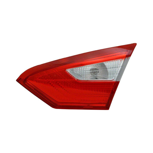 2012-2014 Ford Focus Passenger Side Tail Light Assembly Inner Sedan - FO2803104-Partify-Painted-Replacement-Body-Parts