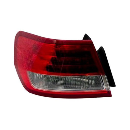 2010-2012 Lincoln MKZ Driver Side Tail Light Assembly On Body Len/Housing Outer - FO2804109-Partify-Painted-Replacement-Body-Parts