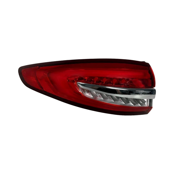 2017-2020 Ford Fusion/Police Responder Hybrid Driver Side Tail Light Assembly Outer - FO2804118-Partify-Painted-Replacement-Body-Parts