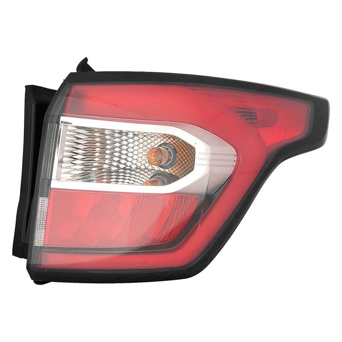 2017-2019 Ford Escape Passenger Side Tail Light Assembly W/O Sport Appearance Pkg Outer - FO2805116-Partify-Painted-Replacement-Body-Parts