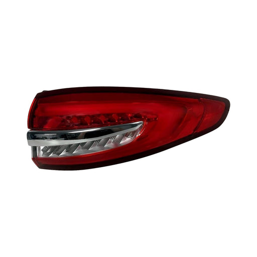 2017-2020 Ford Fusion/Police Responder Hybrid Passenger Side Tail Light Assembly Outer - FO2805118-Partify-Painted-Replacement-Body-Parts