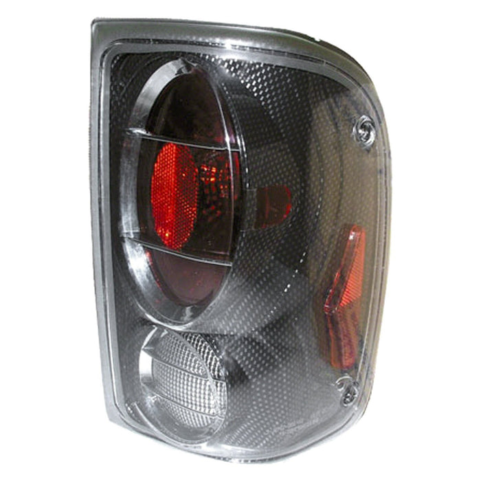 2001-2005 Ford Ranger Tail Light Set Helmet Design Carbon Fiber - FO2811144-Partify-Painted-Replacement-Body-Parts