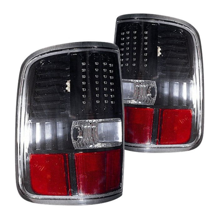 2004-2006 Ford F-150 Tail Light Set Led Design W/ Housing - FO2811177-Partify-Painted-Replacement-Body-Parts