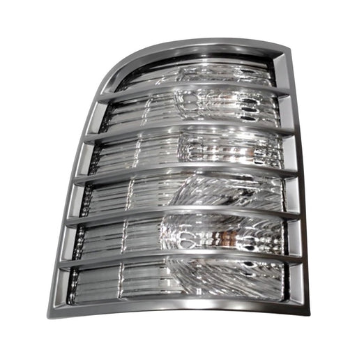 2008-2009 Mercury Mountaineer Driver Side Tail Light Housing W/Chrome Pkg Includes Lens - FO2818132-Partify-Painted-Replacement-Body-Parts