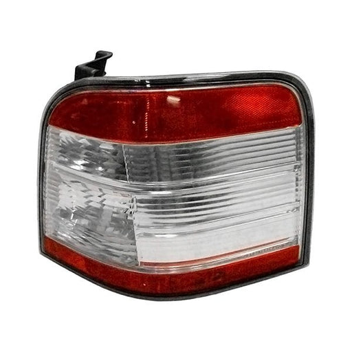 2008-2009 Ford Taurus X Passenger Side Tail Light Housing Includes Lens - FO2819145-Partify-Painted-Replacement-Body-Parts