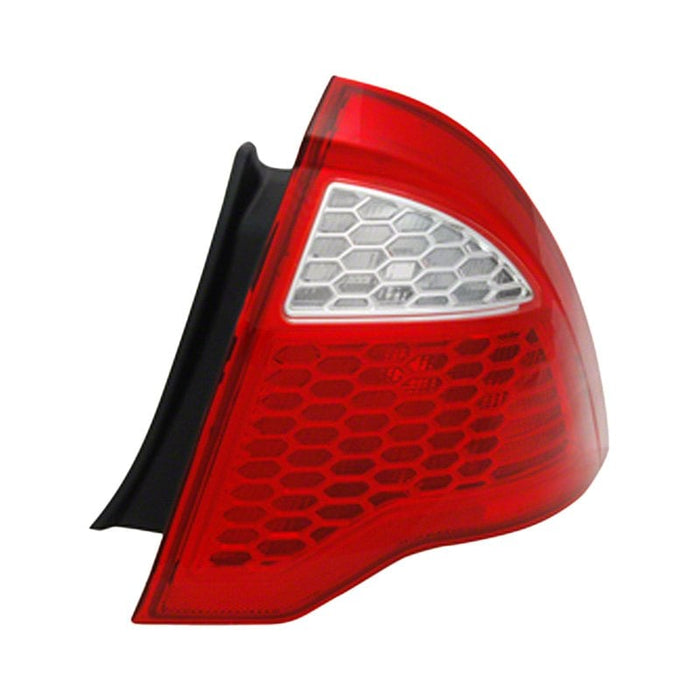 2010-2012 Ford Fusion Hybrid Passenger Side Tail Light Housing Includes Lens - FO2819147-Partify-Painted-Replacement-Body-Parts