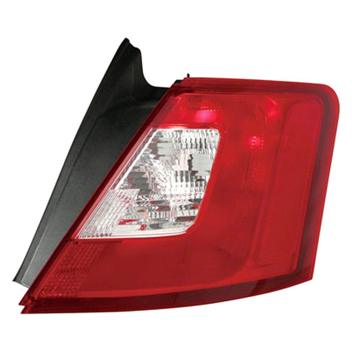 2010-2012 Ford Taurus SE/SEL Passenger Side Tail Light Housing W/O Chrome Trime Includes Lens - FO2819149-Partify-Painted-Replacement-Body-Parts