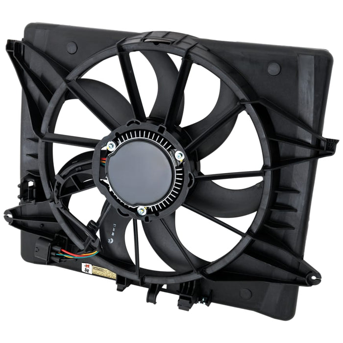 2022-2023 Genesis GV70 Engine Cooling Fan Assembly 2.5L L4 - HY3115188-Partify-Painted-Replacement-Body-Parts