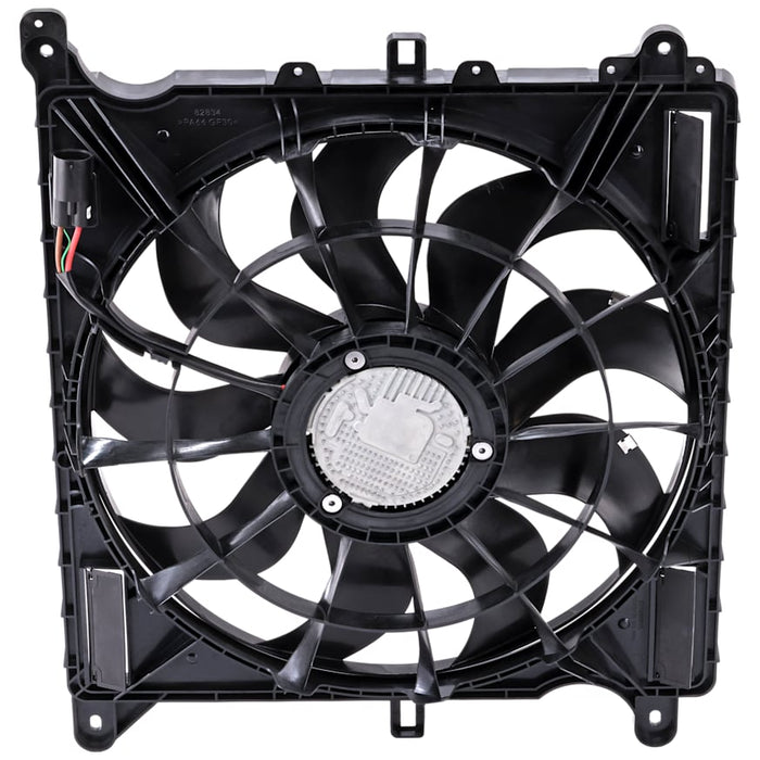 2021-2024 Jeep Grand Cherokee/Cherokee L Engine Cooling Fan Assembly 3.6L V6/5.7L V8 - CH3115211-Partify-Painted-Replacement-Body-Parts