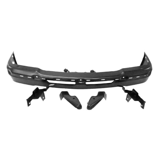 2003-2007 Chevrolet Silverado 1500/1500 Classic Front Bumper Face Bar W/O Sport Package Bar & Impact Bar Brace Only - GM1002820-Partify-Painted-Replacement-Body-Parts
