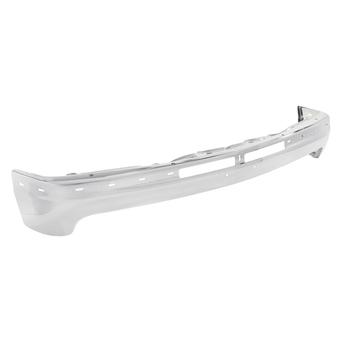 1999-2006 Chevrolet Silverado 1500/Suburban 1500/Suburban 2500/Tahoe Front Bumper Assembly W/Brackets Chrome - GM1003127-Partify-Painted-Replacement-Body-Parts