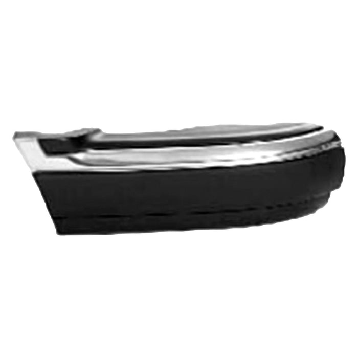 1994-1997 Chevrolet Blazer/S10 Front Passenger Side Outer Bumper Extension W/Side Moldings - GM1005142-Partify-Painted-Replacement-Body-Parts