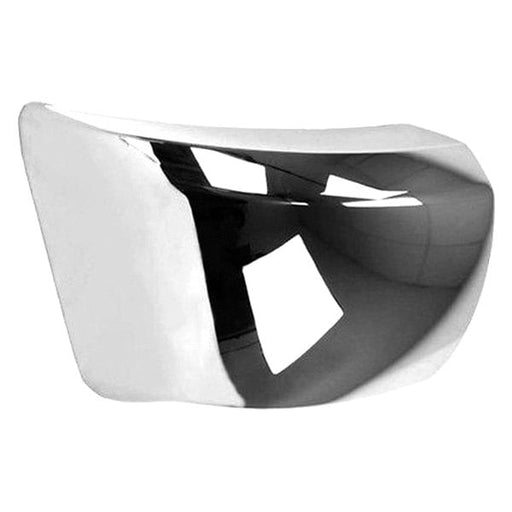 2012-2013 Chevrolet Silverado 1500 Front Passenger Side Outer Bumper Extension W/O Fog Lamps Chrome - GM1005157-Partify-Painted-Replacement-Body-Parts