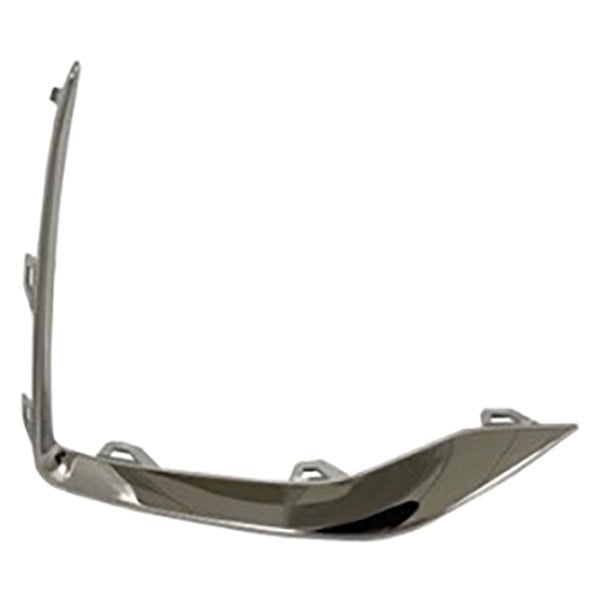 2020-2023 Buick Encore GX Front Passenger Side Bumper Molding W/O Sport Touring Pkg Fog Lamp Opening Trim Chrome - GM1047137-Partify-Painted-Replacement-Body-Parts