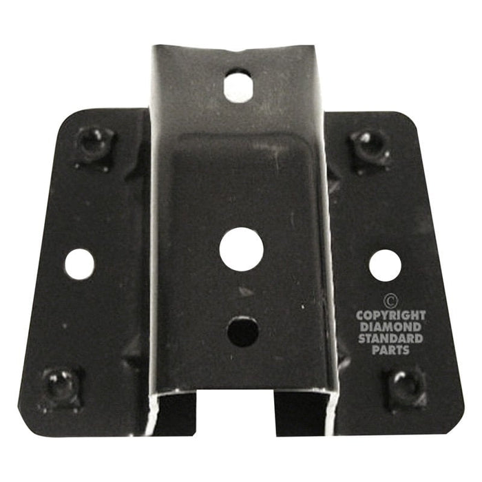 1992-1996 Chevrolet G10/G20/G30/GMC G1500/G2500/G3500 Front Driver Side Bumper Bracket Mounting Bracket Early Design - GM1066139-Partify-Painted-Replacement-Body-Parts