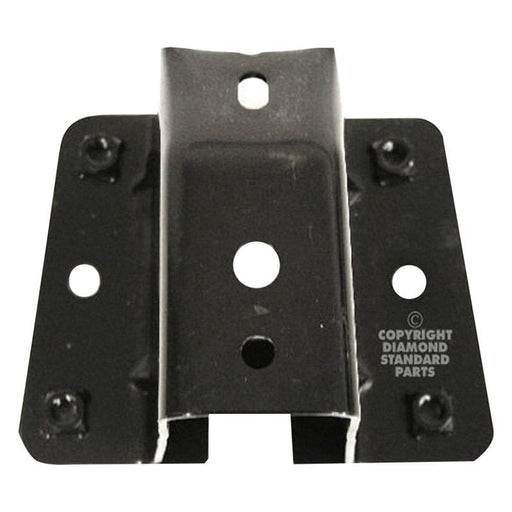 1992-1996 Chevrolet G10/G20/G30/GMC G1500/G2500/G3500 Front Driver Side Bumper Bracket Mounting Bracket Early Design - GM1066139-Partify-Painted-Replacement-Body-Parts