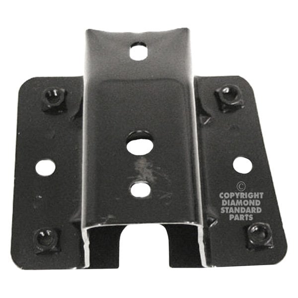1992-1996 Chevrolet G10/G20/G30/GMC G1500/G2500/G3500 Front Passenger Side Bumper Bracket Mounting Bracket Early Design - GM1067139-Partify-Painted-Replacement-Body-Parts