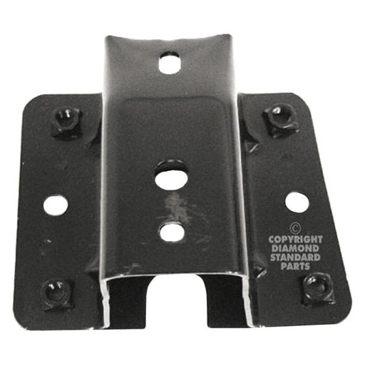 1992-1996 Chevrolet G10/G20/G30/GMC G1500/G2500/G3500 Front Passenger Side Bumper Bracket Mounting Bracket Early Design - GM1067139-Partify-Painted-Replacement-Body-Parts