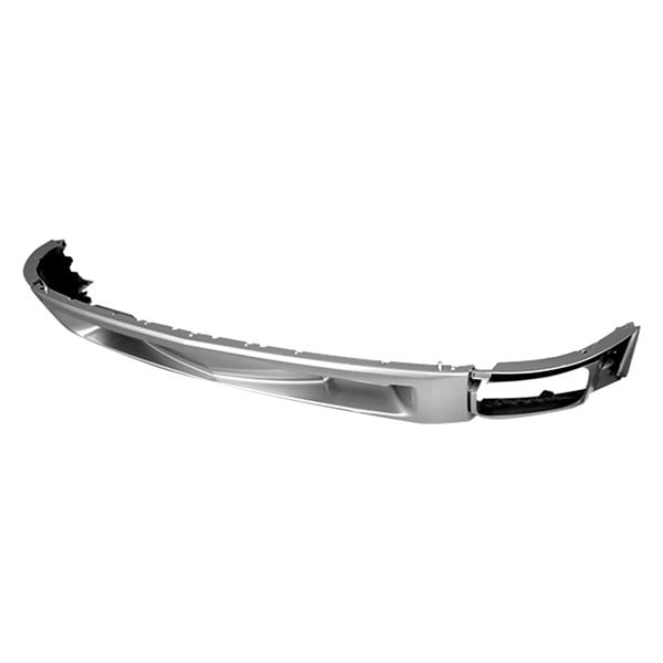 2009-2013 Chevrolet Silverado 1500 Hybrid Front Bumper Deflector W/O Tow Hook Holes Silver - GM1092243-Partify-Painted-Replacement-Body-Parts