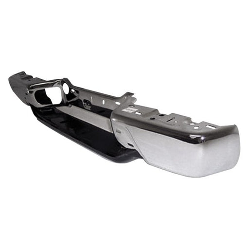 2005-2008 Chevrolet Colorado/GMC Canyon Rear Bumper Assembly W/Extreme Pkg Chrome W/Reinf/Brackets/Lic Lamps - GM1103158-Partify-Painted-Replacement-Body-Parts