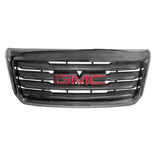 2015-2019 GMC Sierra 2500/3500 Grille W/All Terrain Pkg Chrome Assembly - GM1200785-Partify-Painted-Replacement-Body-Parts