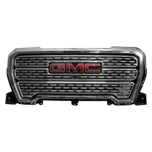 2019-2022 GMC Sierra 1500/1500 Limited Denali Grille W/Surround View Camera Assembly - GM1200792-Partify-Painted-Replacement-Body-Parts