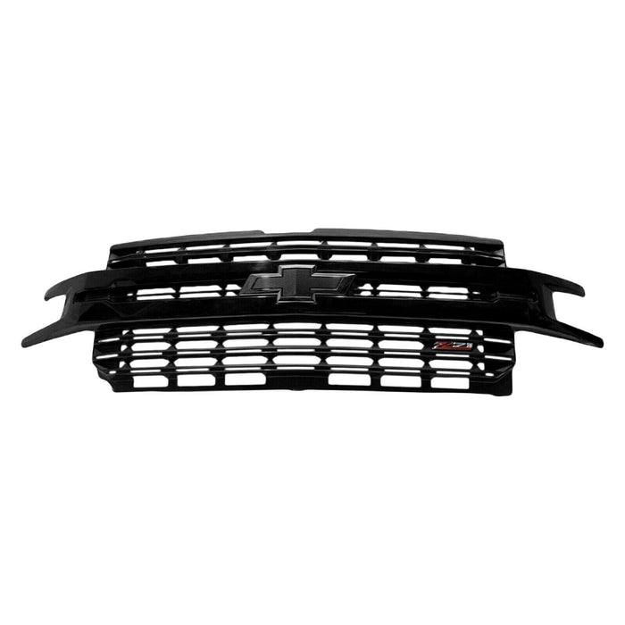 2019-2022 Chevrolet Silverado 1500/1500 LTD LT Trail Boss Grille Assembly - GM1200795-Partify-Painted-Replacement-Body-Parts