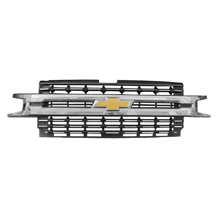 2019-2022 Chevrolet Silverado 1500/1500 LTD LTZ Grille W/O Surround View Camera Assembly - GM1200796-Partify-Painted-Replacement-Body-Parts
