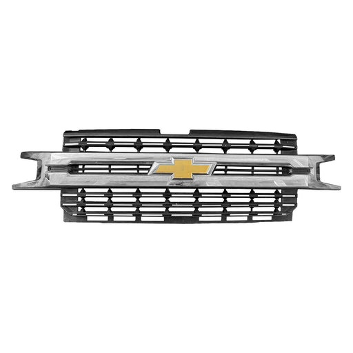 2019-2022 Chevrolet Silverado 1500/1500 LTD LTZ Grille W/O Surround View Camera Assembly - GM1200796-Partify-Painted-Replacement-Body-Parts