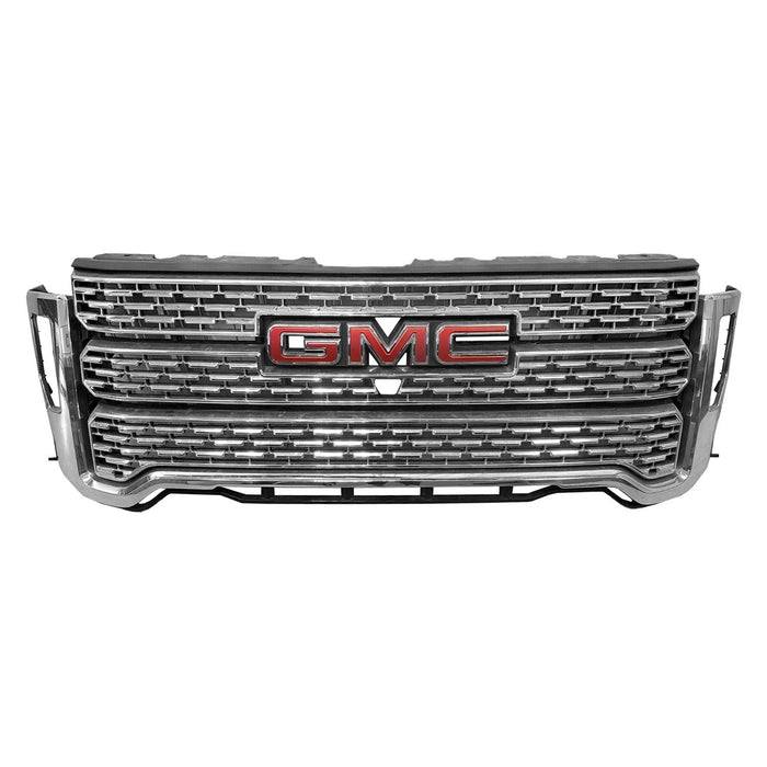 2020-2023 GMC Sierra 2500/3500 Denali Grille Assembly - GM1200798-Partify-Painted-Replacement-Body-Parts