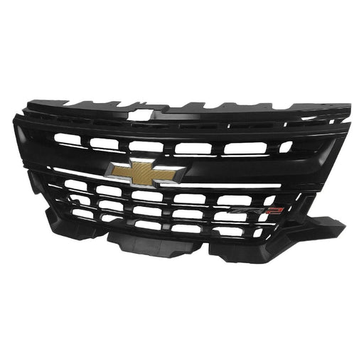 2017-2018 Chevrolet Colorado ZR2 Grille W/O Bison Pkg Assembly - GM1200820-Partify-Painted-Replacement-Body-Parts