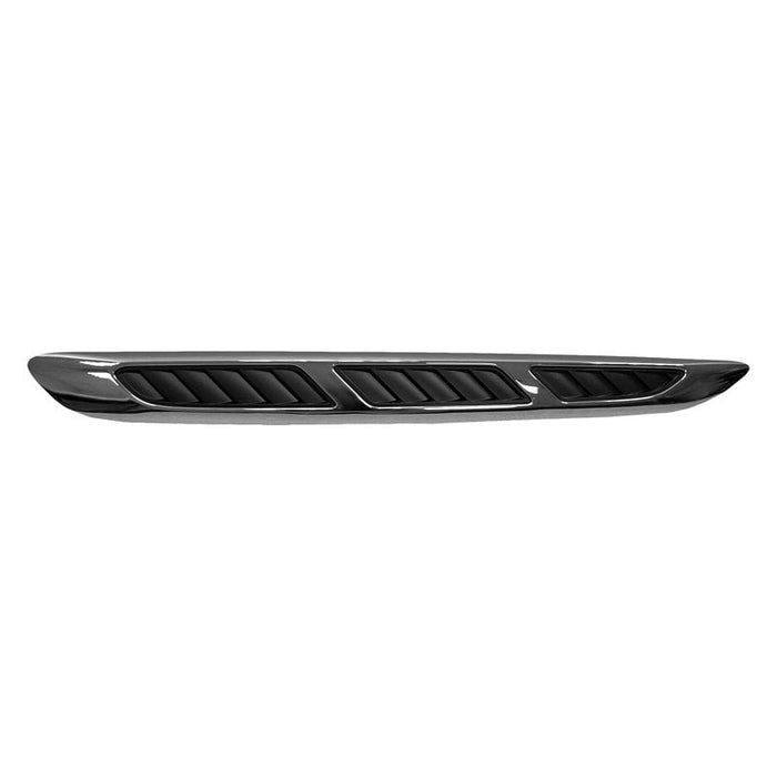 2008-2012 Buick Enclave Front Passenger Side Hood Molding - GM1235125-Partify-Painted-Replacement-Body-Parts