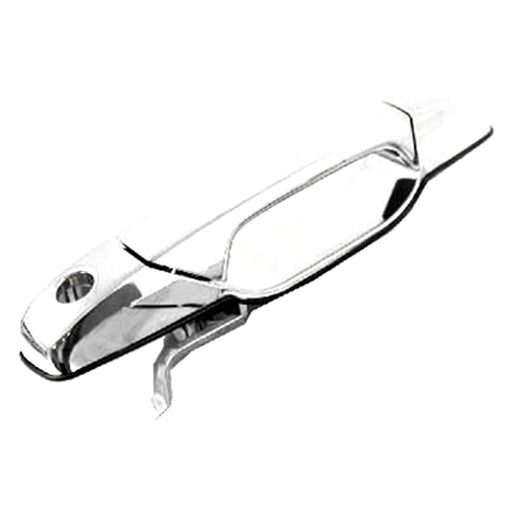 2007-2014 Cadillac Escalade/Escalade ESV/Escalade EXT/GMC Sierra 1500/Sierra 2500/Sierra 3500/Yukon/Yukon XL 1500 Denali/Chevrolet Avalanche/Silverado 1500/Silverado 2500/Silverado 3500 Front Driver Side Exterior Door Handle W/Key Hole Chrome Plastic - GM1310163-Partify-Painted-Replacement-Body-Parts