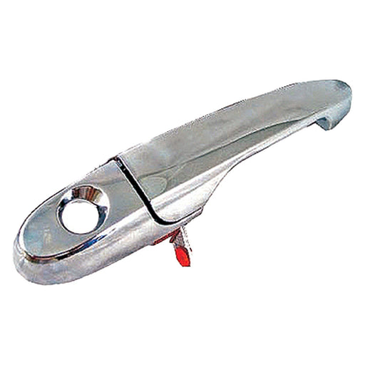 2005-2010 Chevrolet Cobalt Front Passenger Side Exterior Door Handle Chrome - GM1311167-Partify-Painted-Replacement-Body-Parts