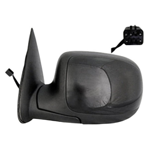1999-2002 Chevrolet Silverado 1500/GMC Sierra 1500 Driver Side Door Mirror Standard Style Power Remote Non-Heated Matte Base Gloss Cap Assembly - GM1320231-Partify-Painted-Replacement-Body-Parts