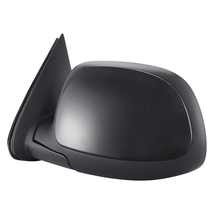 2002 Chevrolet Avalanche 1500/2500 Driver Side Door Mirror Heated Power Remote Manual Folding W/O Puddle Lamp Paintable Smooth Cap Assembly - GM1320251-Partify-Painted-Replacement-Body-Parts