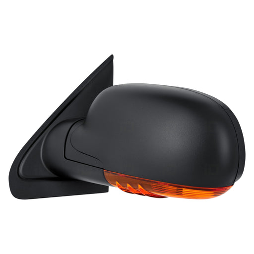 2004-2007 Chevrolet Trailblazer Driver Side Door Mirror Manual Folding W/Amber Lens W/Signal Lamps W/Power Assembly - GM1320323-Partify-Painted-Replacement-Body-Parts