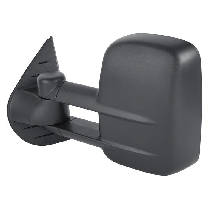 2007-2014 Chevrolet Silverado 1500/2500/3500/GMC Sierra 1500/Sierra 2500/Sierra 3500 Driver Side Door Mirror Manual Trailer Tow Type Assembly - GM1320337-Partify-Painted-Replacement-Body-Parts
