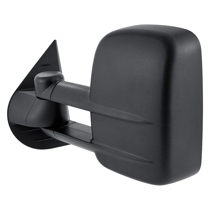 2007-2014 Chevrolet Silverado 1500/2500 Hybrid/GMC Sierra 1500/Sierra 2500/Sierra 3500 Hybrid Driver Side Door Mirror Power Trailer Tow Type Assembly - GM1320354-Partify-Painted-Replacement-Body-Parts