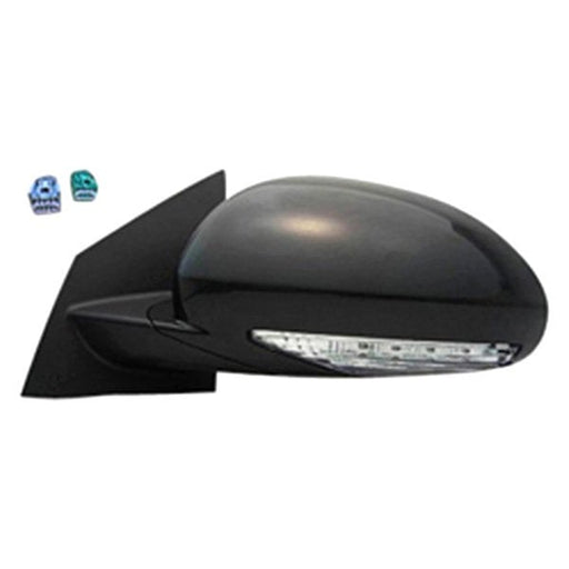 2008-2015 Buick Enclave Driver Side Door Mirror W/Memory Manual Fold Mirrors Assembly - GM1320378-Partify-Painted-Replacement-Body-Parts