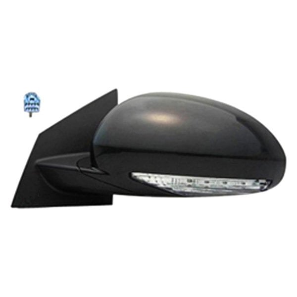 2008-2017 Buick Enclave Driver Side Door Mirror W/O Memory Assembly - GM1320380-Partify-Painted-Replacement-Body-Parts